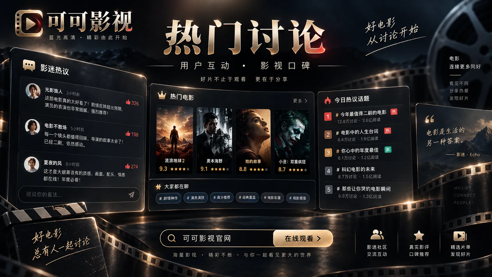 视频分享和社区互动